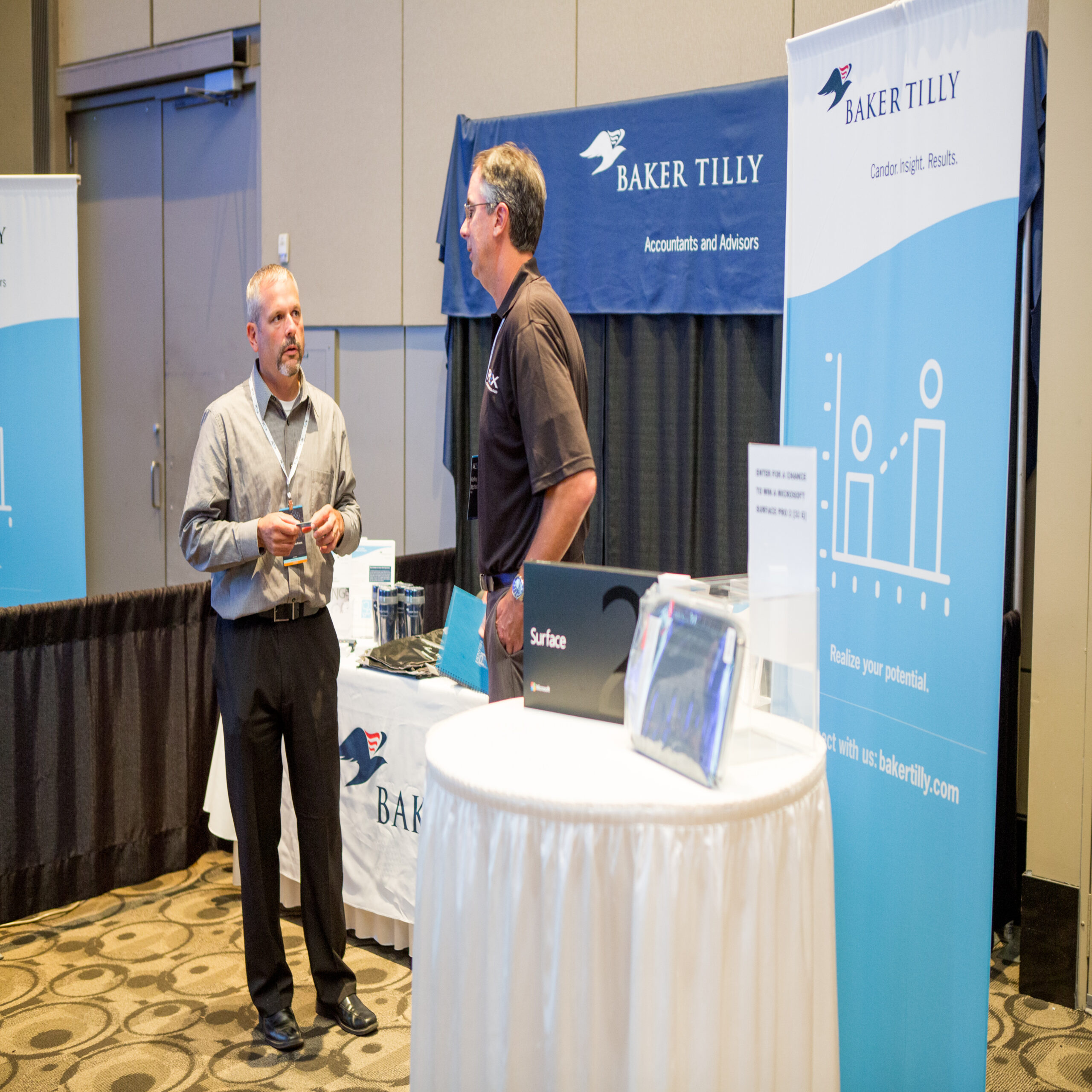 Trade show professional
