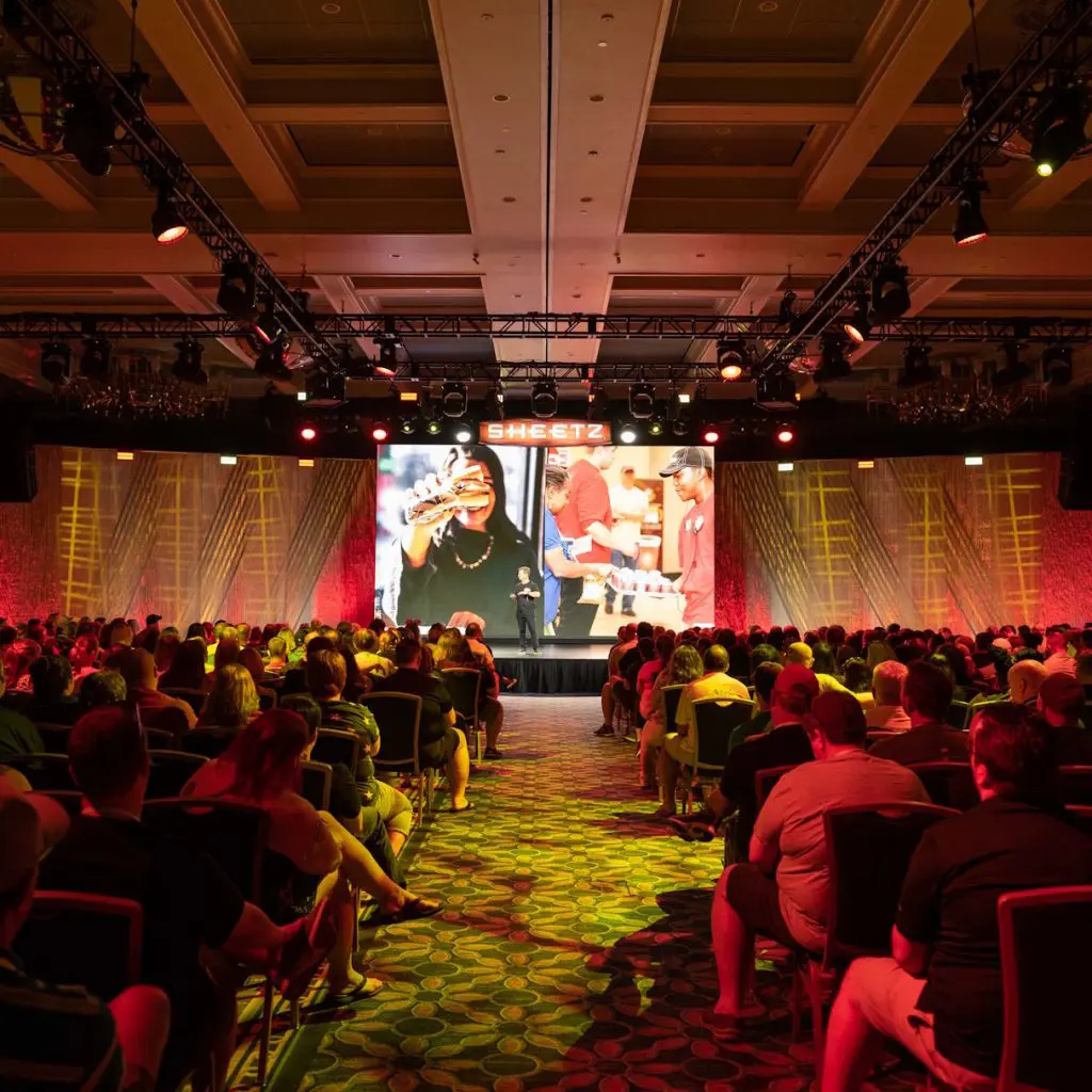 corporate incentive event for Sheetz